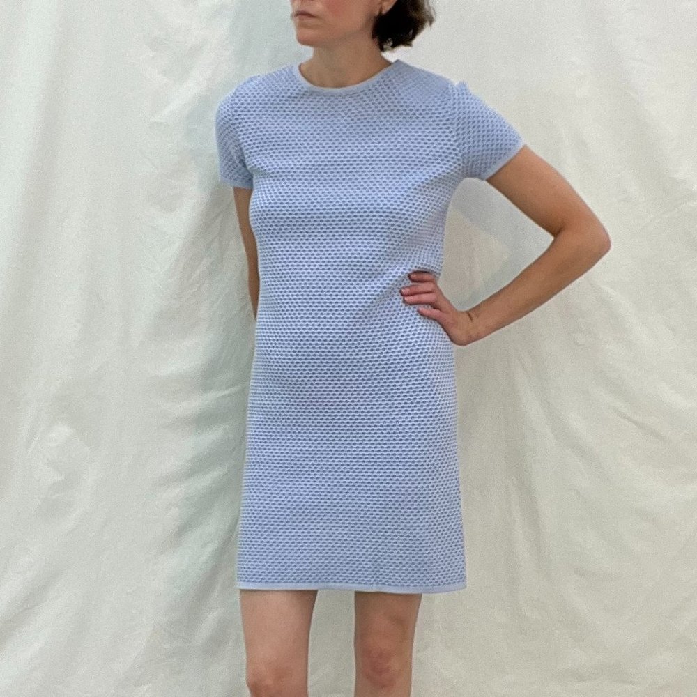 COS Knit Dress, Size Small, Periwinkle Blue,